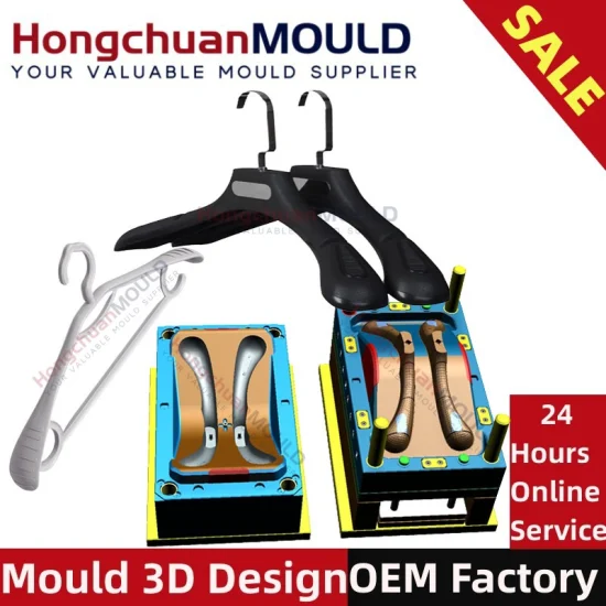 Plastic Injection Molding Mould for commodity Household Clothes Hangers Mold